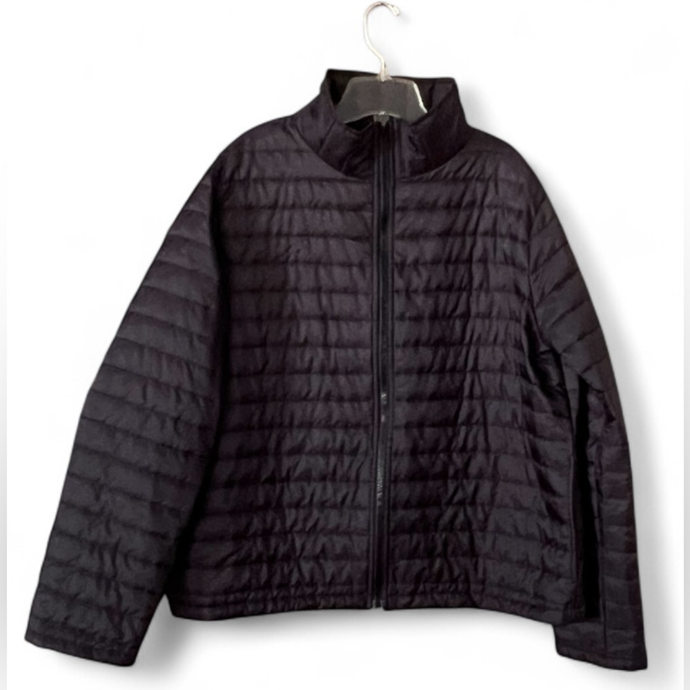 Women’s Black Puffer Jacket/Mid length/XXL